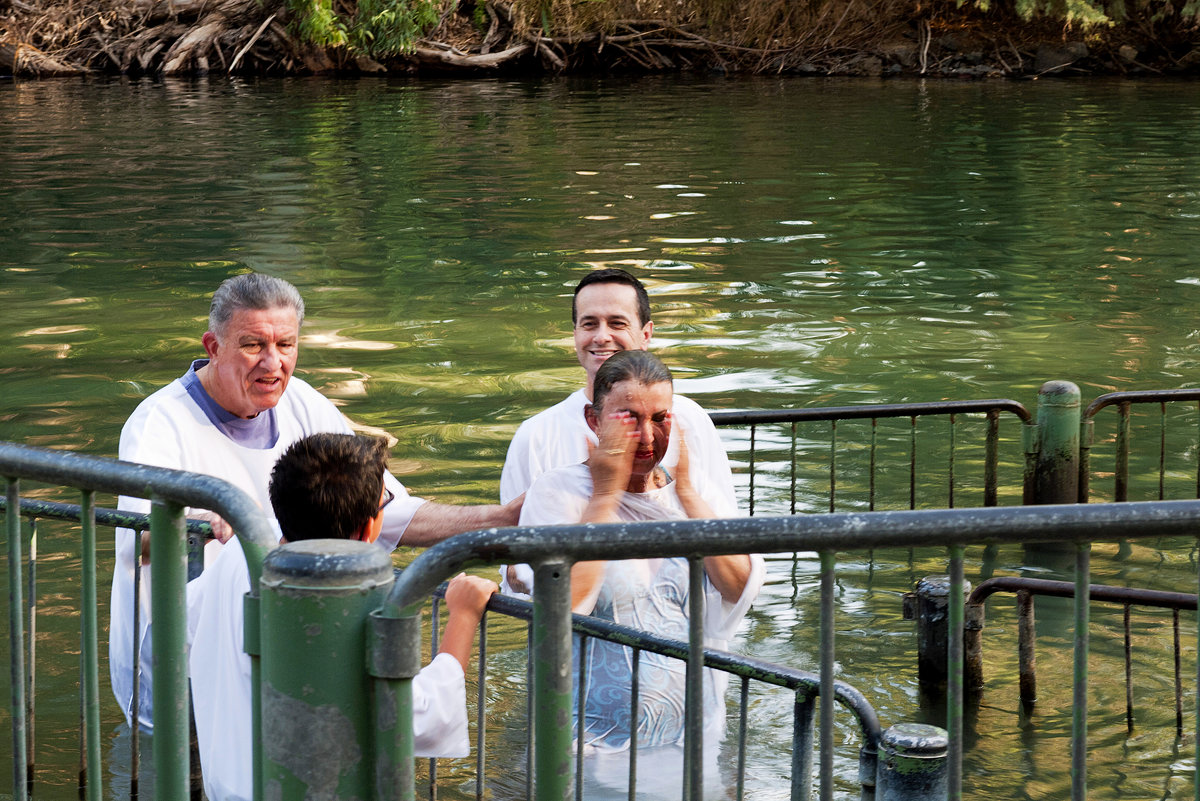 Обряд Крещения на реке Иордан. - Алла Шапошникова