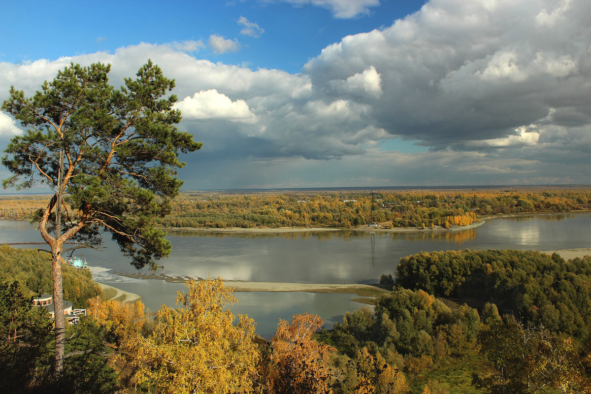 Обь в Барнауле - И.В.К. ))