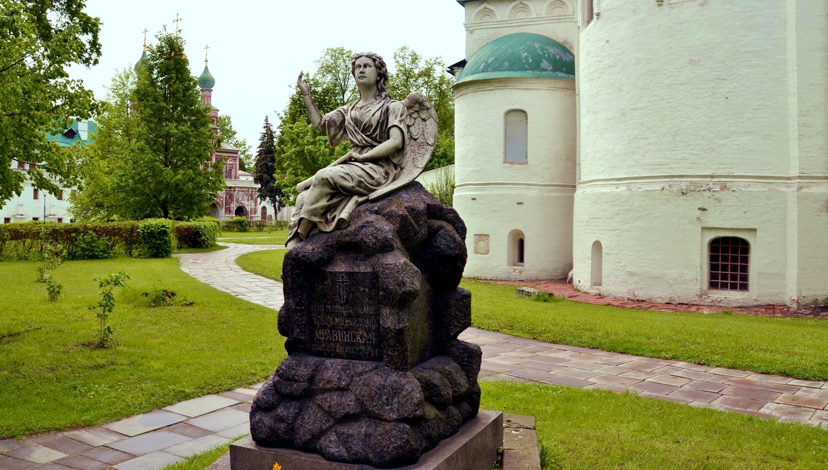 Новодевичий монастырь. Могила генеральши Мравинской - Владимир Болдырев