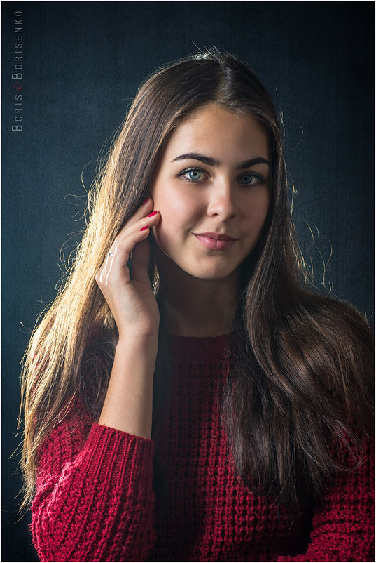 Портрет девушки - Борис Борисенко