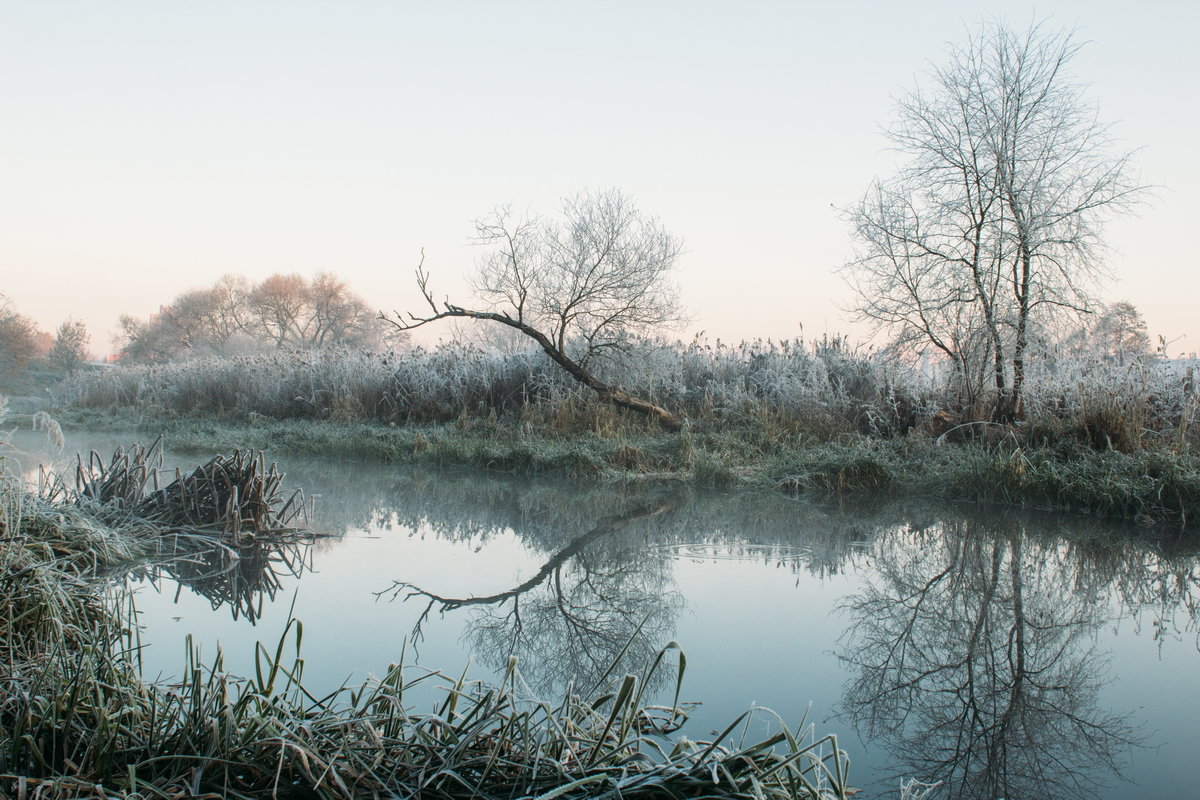 Cold morning on the river - Николай Н