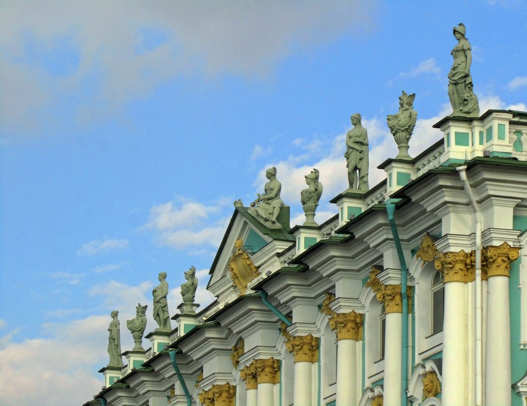 На крыше Эрминажа - Сергей Карачин