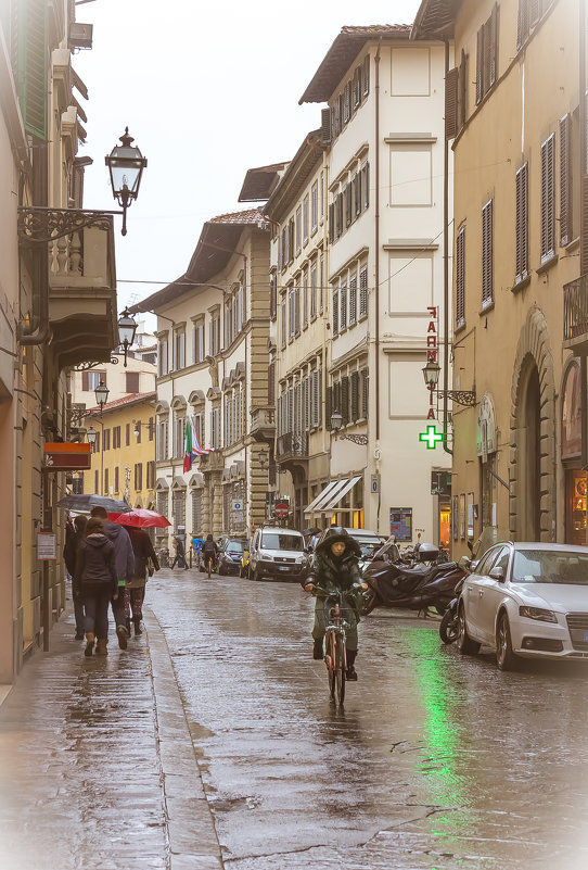 Дождь во Флоренции или Улица, фонарь, аптека - Елена Троян