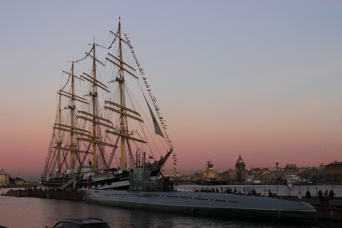 Барк КРУЗЕНШТЕРН в Петербурге - Вера Моисеева