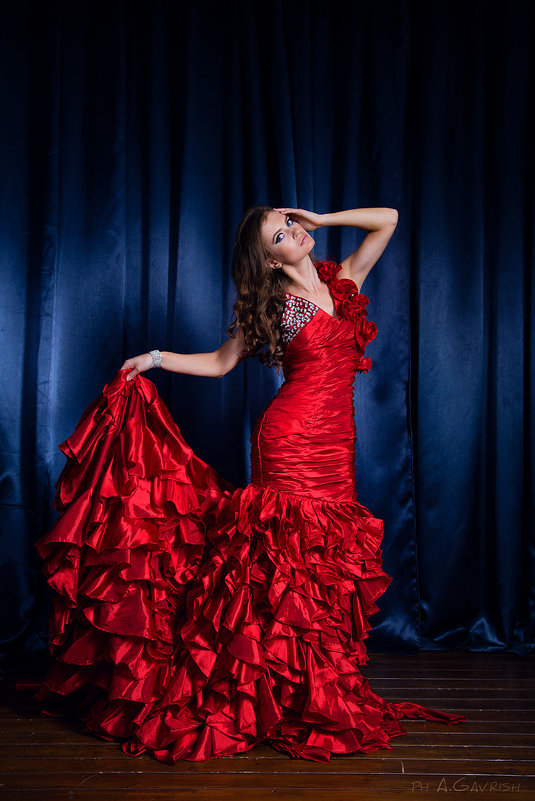 Красное платье - Анита Гавриш