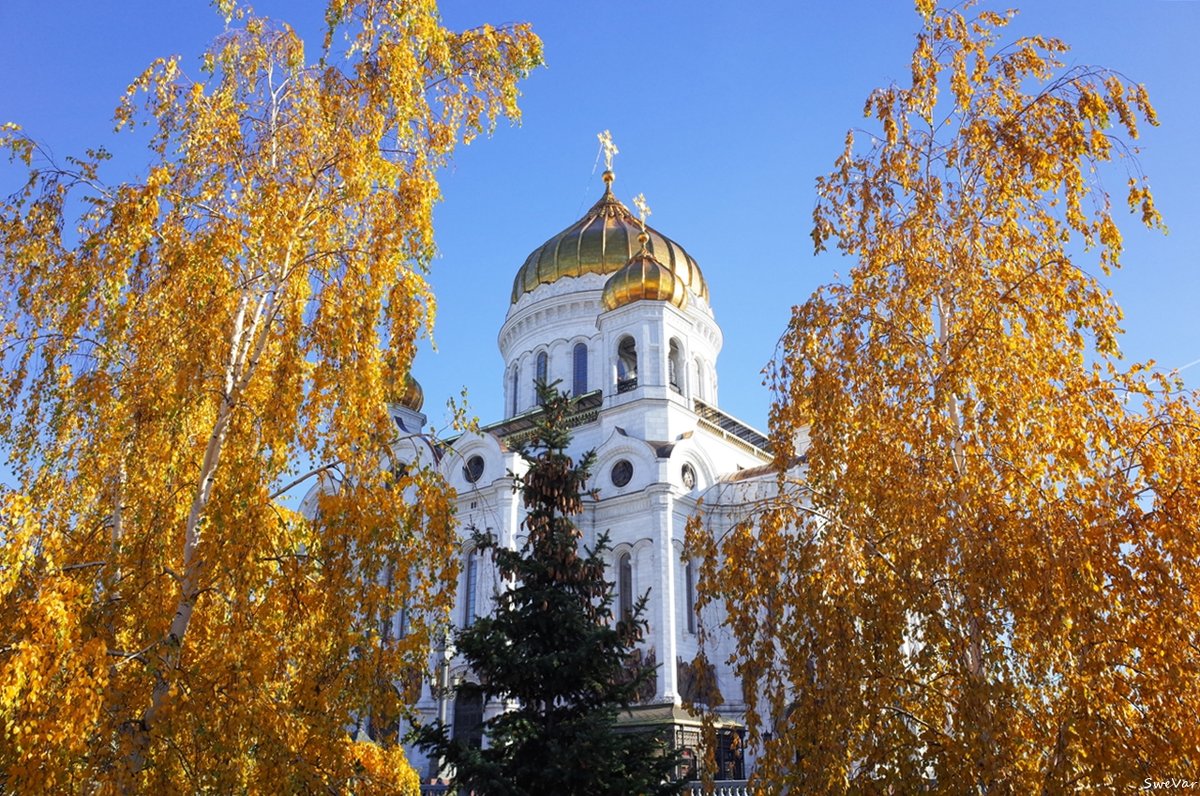 Москва Храм Христа Спасителя - wea *