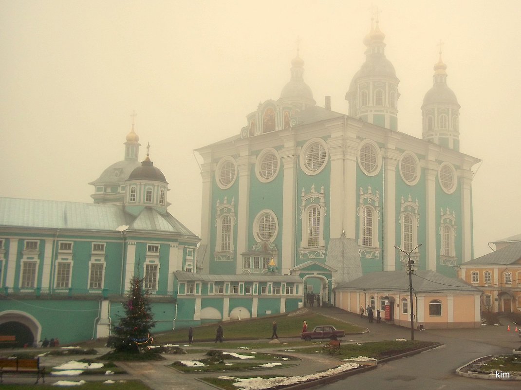 Смоленск.Туман на Соборном холме. - Игорь 