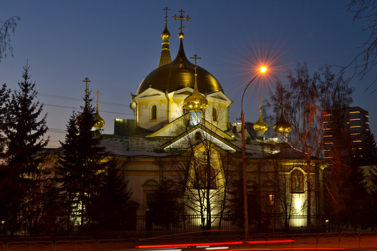 Вознесенский собор Новосибирск изнутри