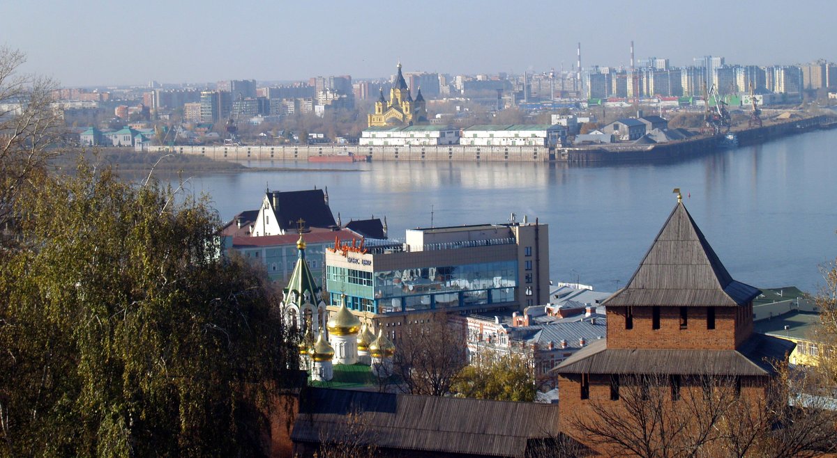 Вид с Нижегородского кремля - Михаил Шор
