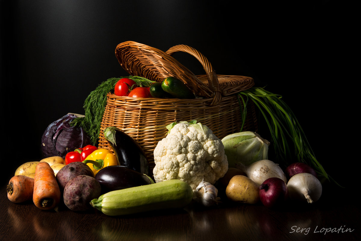 Урожай овощей - Сергей Лопатин