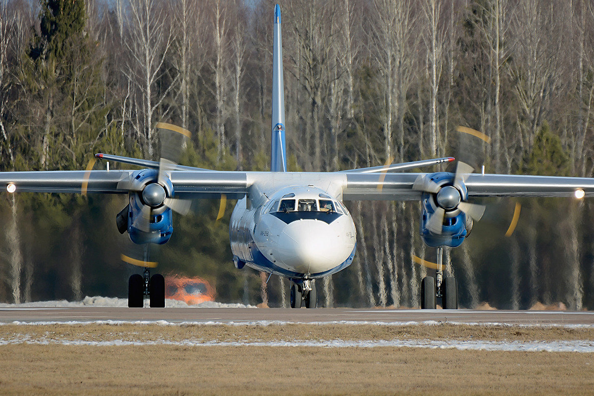 Antonov  An-26B, EW-328TG, авиакомпания Genex - Сергей Коньков