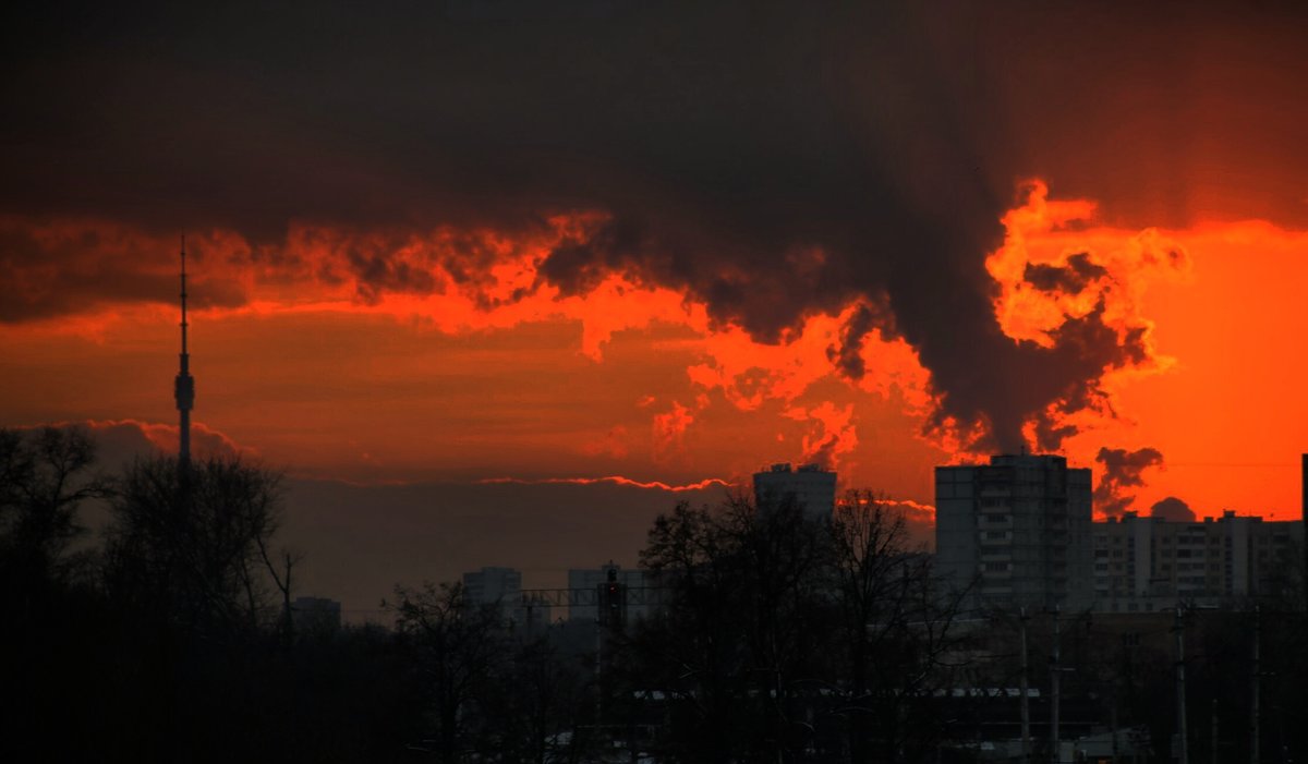 Закат над городом - Евгения Ки