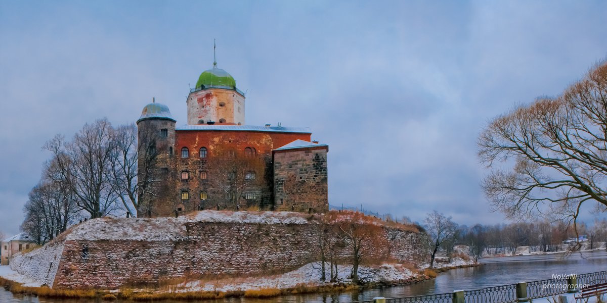Выборгский замок 13 века. - Валерий Носенко