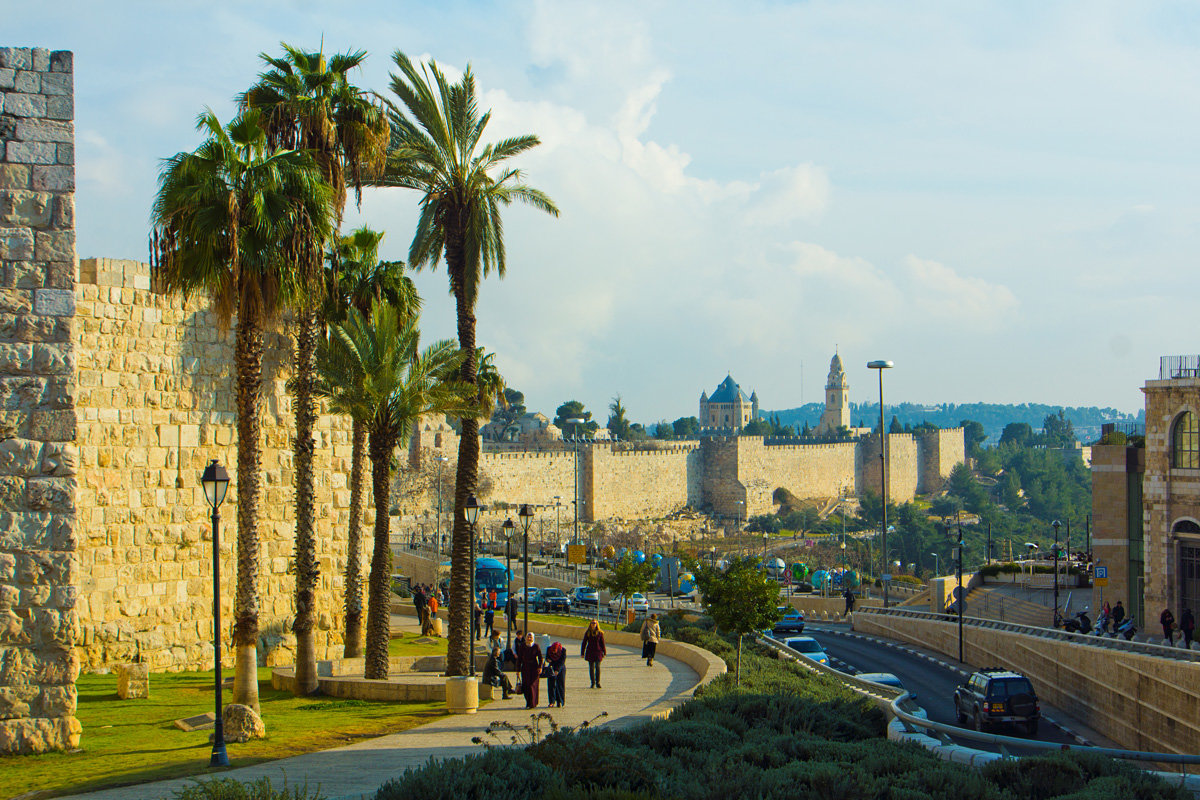 Иерусалим, вид на Старый город - Игорь Герман