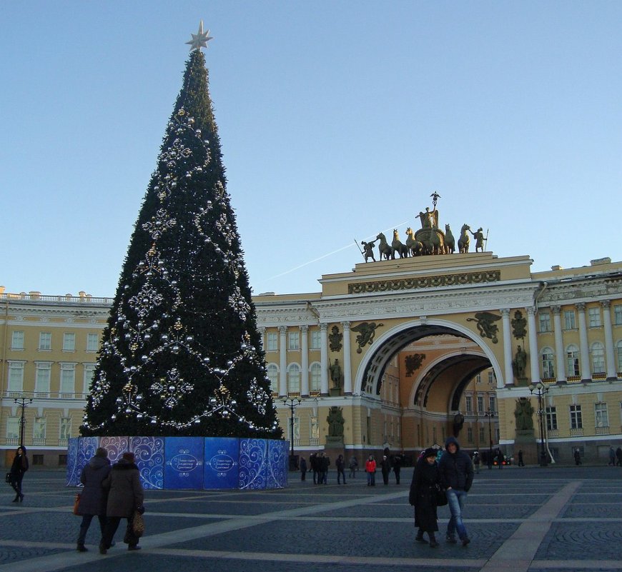 Главная ёлка на Дворцовой площади - Елена Павлова (Смолова)