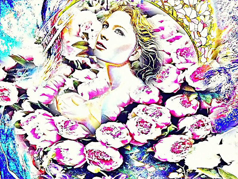Девушка в цветах - Сергей 