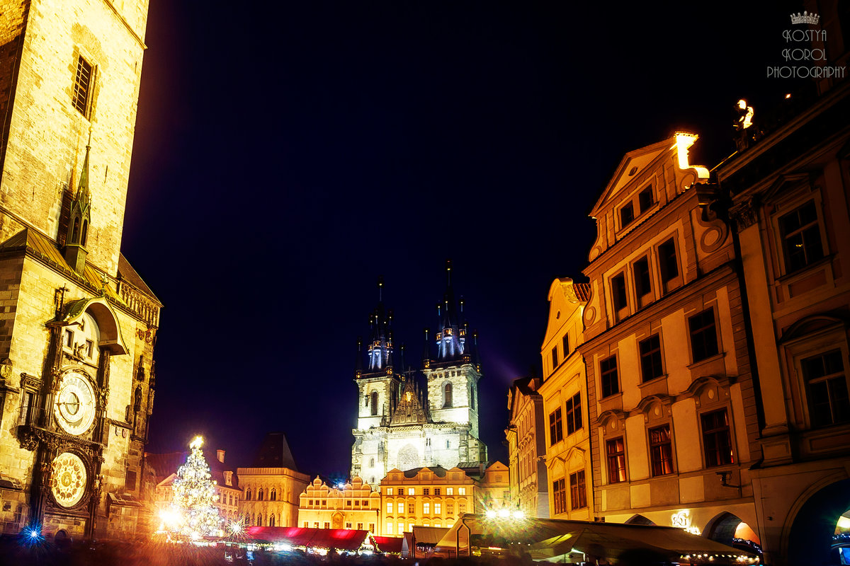 рождественская сказка!!Прага(Чехия) - Константин Король
