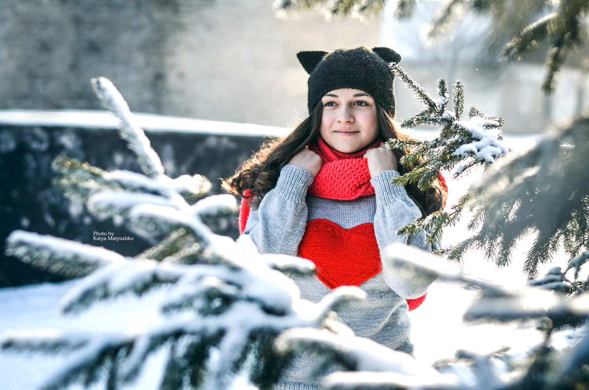 зимняя фотосессия - Katerina 