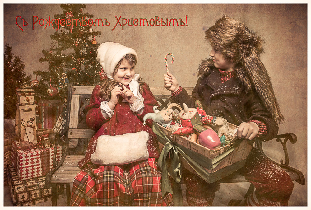 Проект "Старые открытки" - Galina Zabruskova