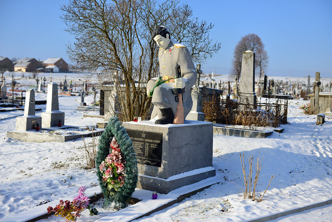 Сельское кладбище 100 км от Львова - пан Шмулинсон