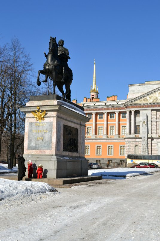 Памятник Петру I у Михайлоского замка - Ольга 