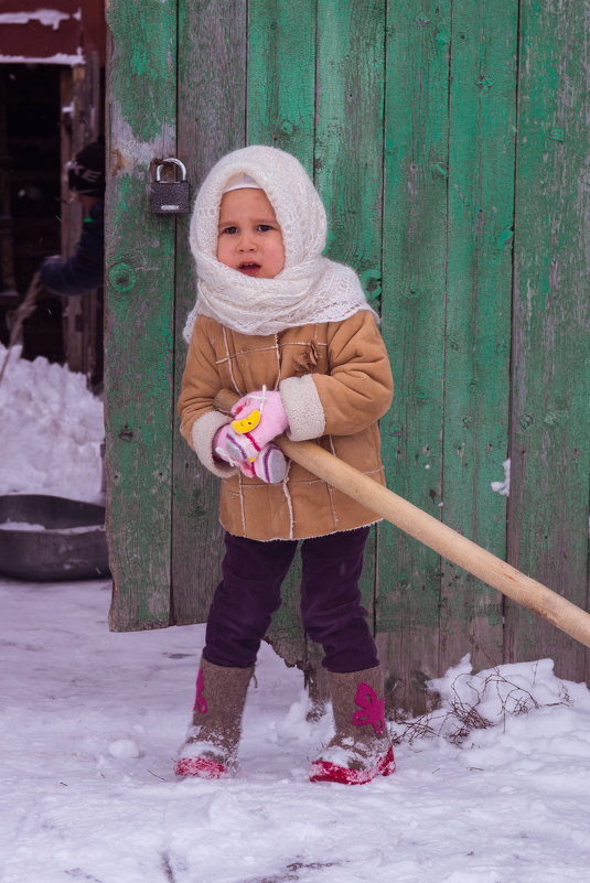 Зимние каникулы у бабушки в деревне - Нинель Гюрсой