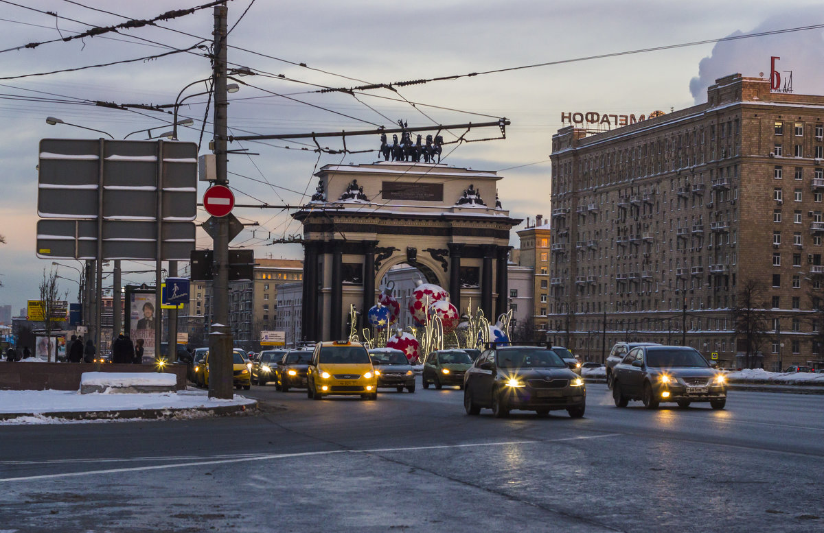 Достопримечательности Москвы глазами автомобилиста - Юля Колосова