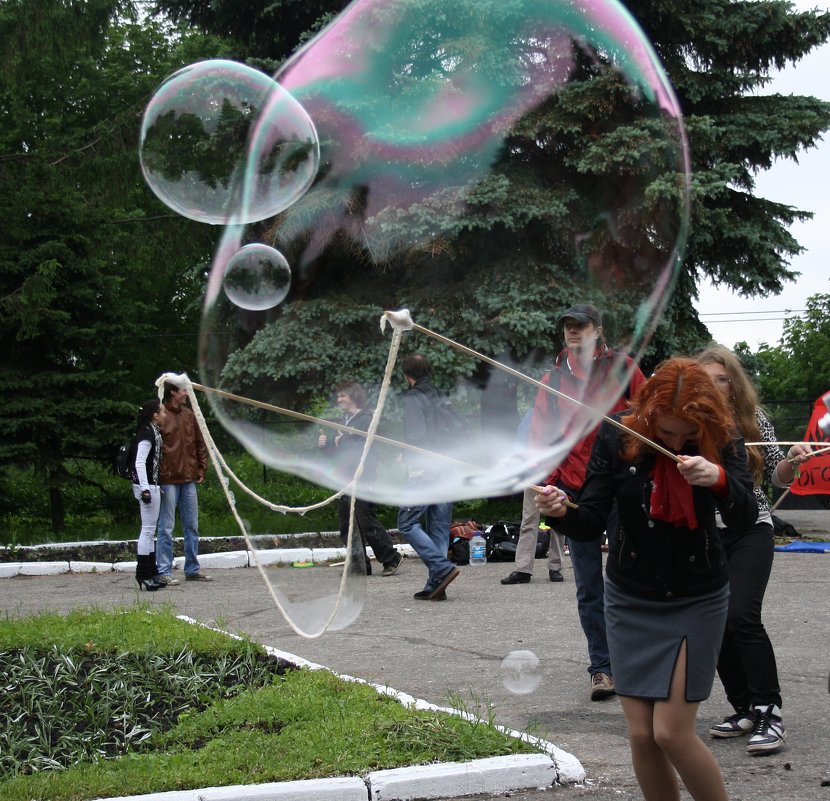 Мыльные пузыри... - Валерия  Полещикова 