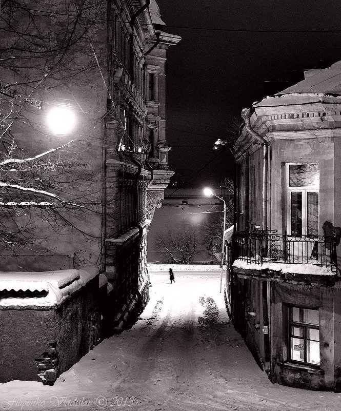 Ночь,улица,фонарь - Владислав Филипенко