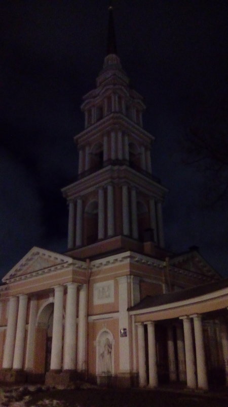 Вечерний снимок колокольни. (Санкт0Петербург) - Светлана Калмыкова
