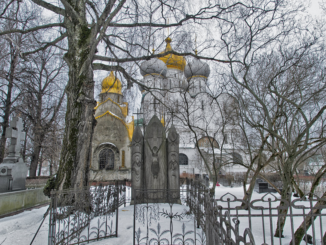 Новодевичий монастырь в январе - Ирина Шарапова