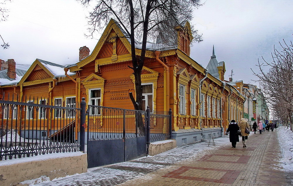 Рязань.Ул.Первомайский проспект. - Лесо-Вед (Баранов)