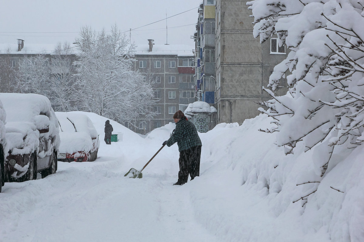 Борьба со снегом - Евгений Голубев