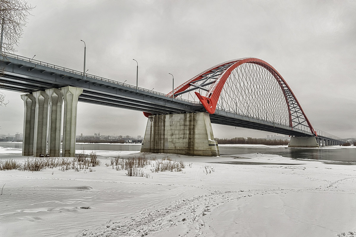 Бугринский мост. - Sergey Kuznetcov