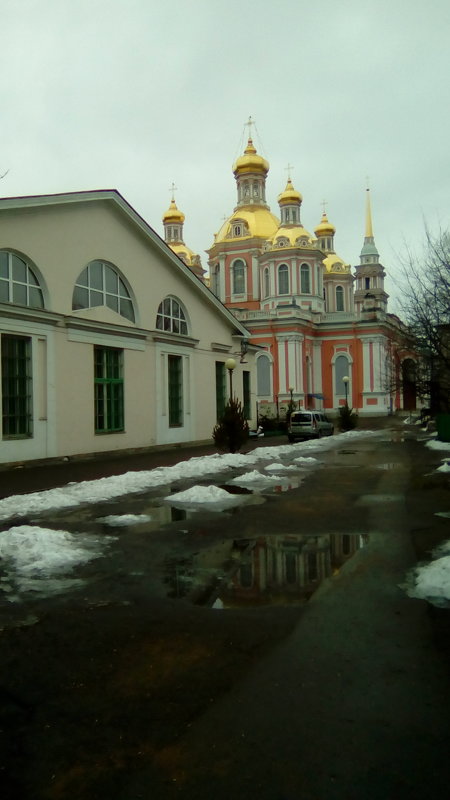 Казачья церковь и Крестовоздвиженский собор. - Светлана Калмыкова