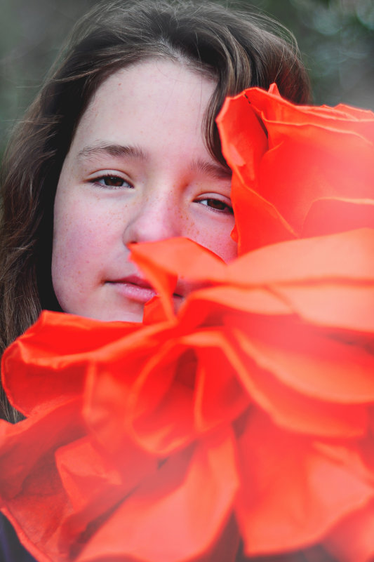Девочка с цветком - Ульяна 