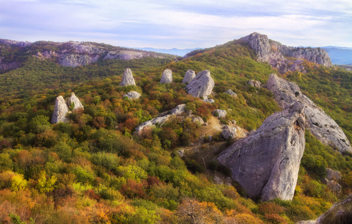 Скалы Тышлар Крым