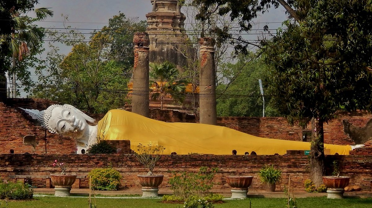 статуя Лежащего Будды. Аюттая - Анна 
