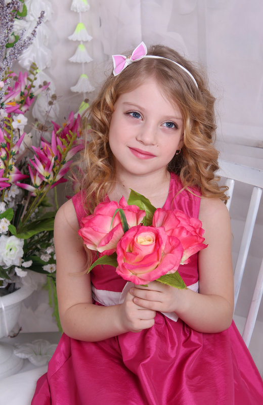 Прекрасный маленький цветочек Дашенька - Tatyana Zholobova