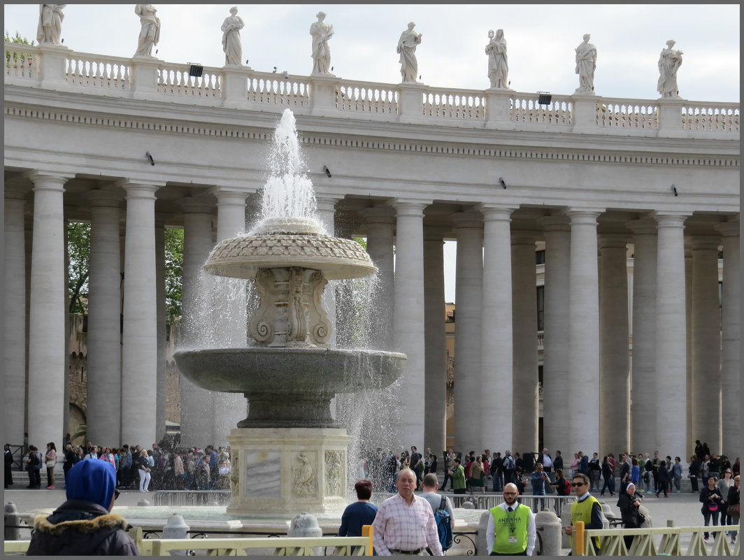 Ватикан: фонтан - Ирина Лушагина