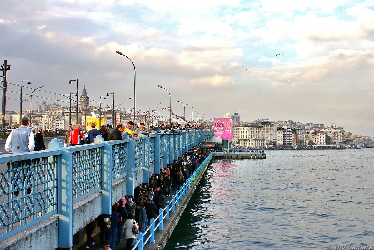 Галатский мост в Константинополе (Стамбуле) - Денис Кораблёв
