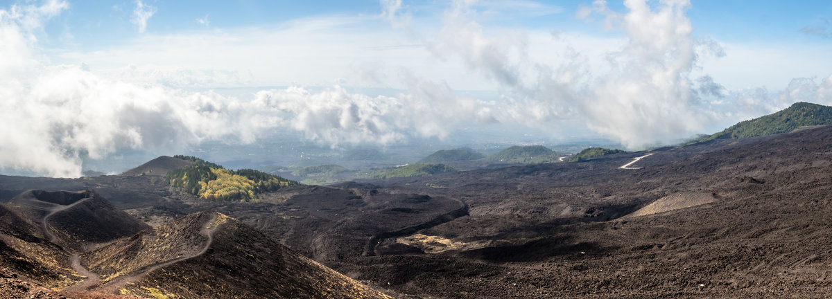 Склоны вулкана Этна, Сицилия - Witalij Loewin