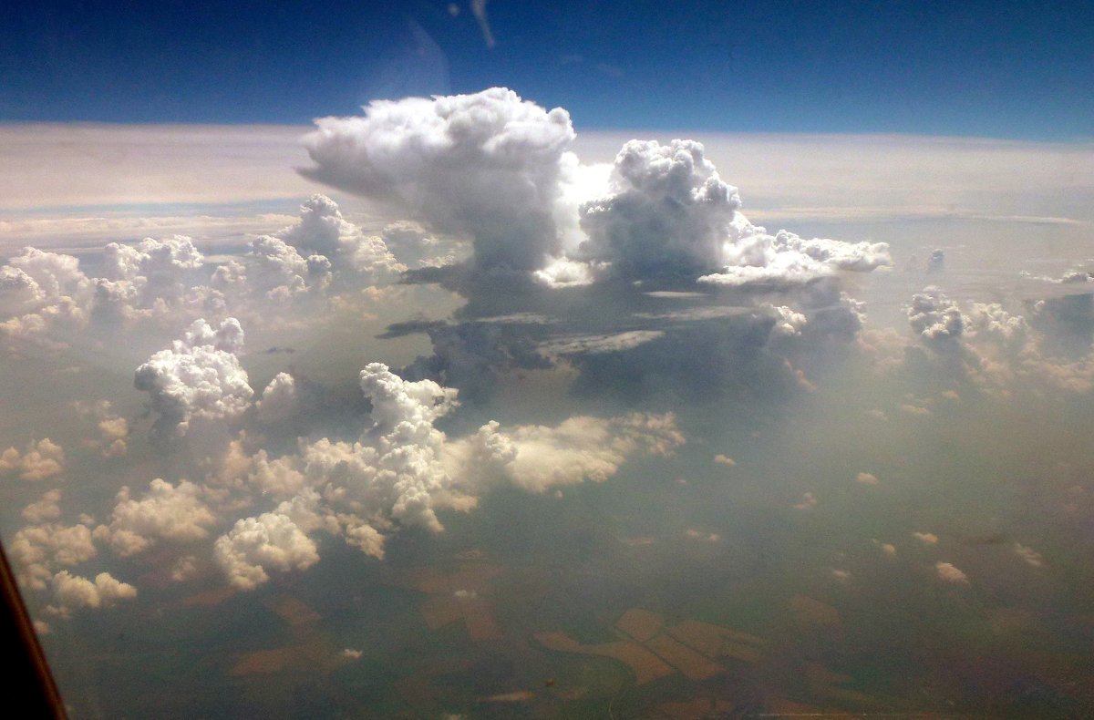 Мощно кучевые облака 1, визуально., - Alexey YakovLev