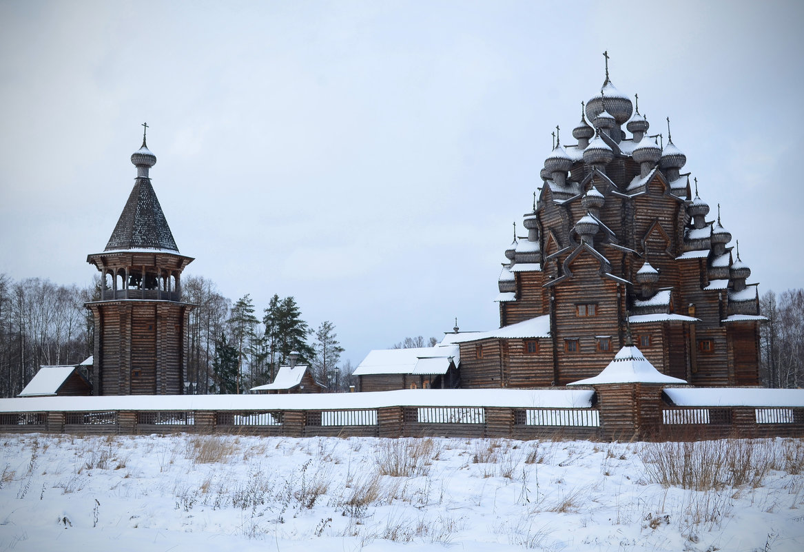 Покровская церковь в Невском лесопарке - Наталья Левина