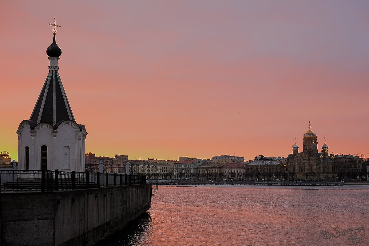 Весенний закат в Санкт-Петербурге - Alex Bezvetrenniy