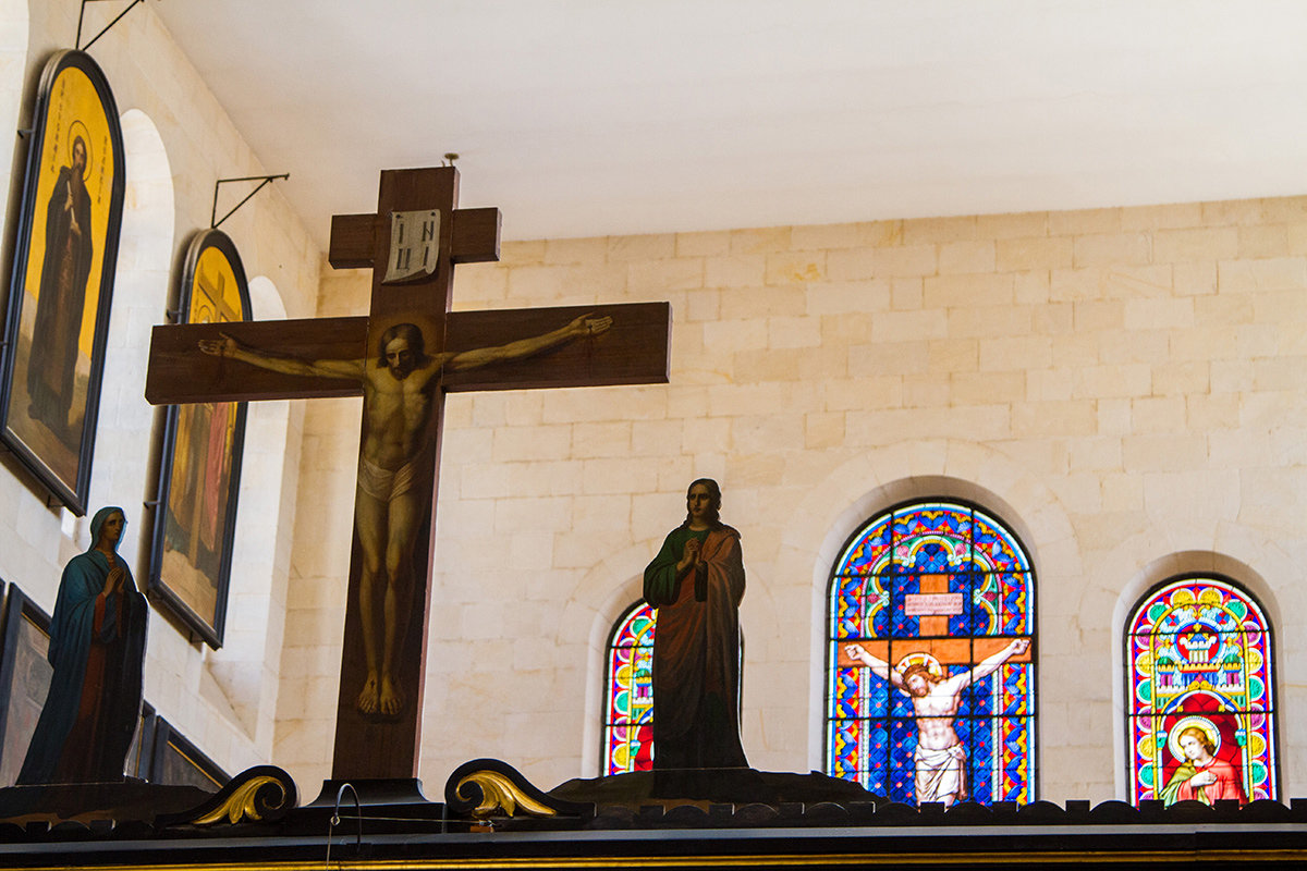 Церковь Святого Александра Невского в Иерусалиме. - Maria Miller
