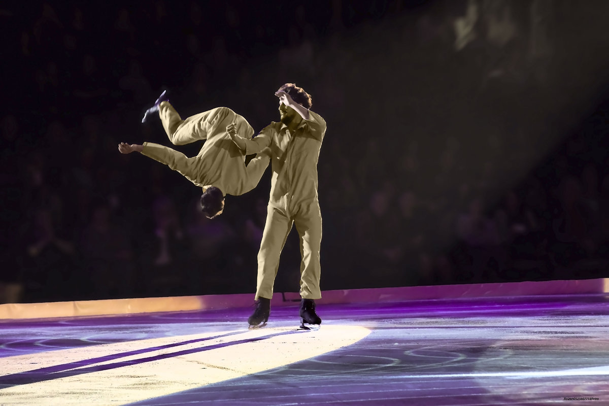 Акробатика на льду - Shmual & Vika Retro
