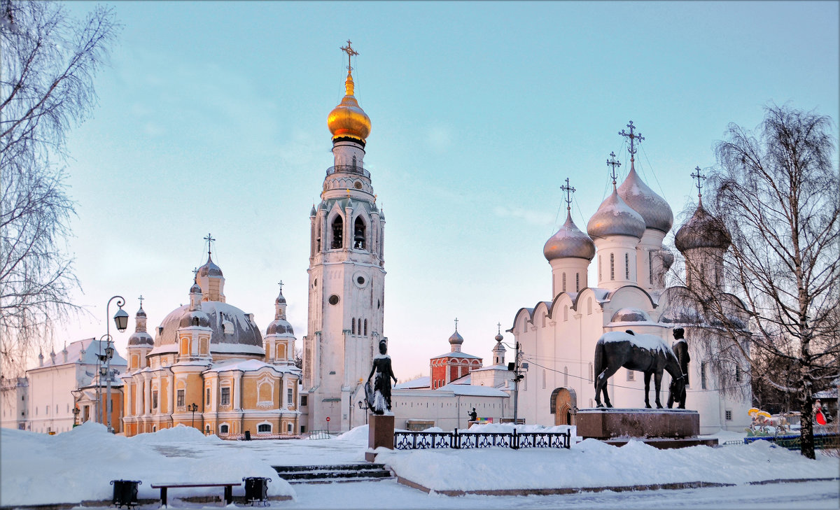Вологодский кремль и Софийский собор - Виктор Заморков