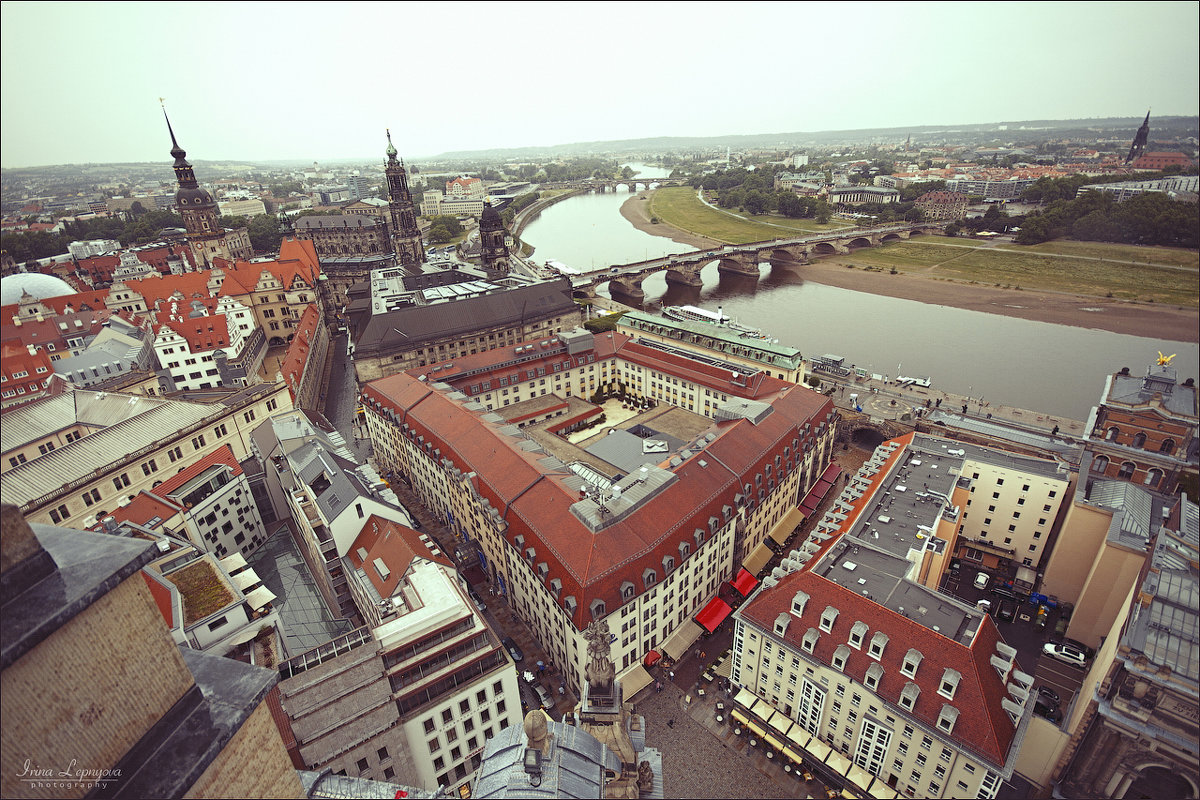 Дрезден со смотровой башни - Ирина Лепнёва