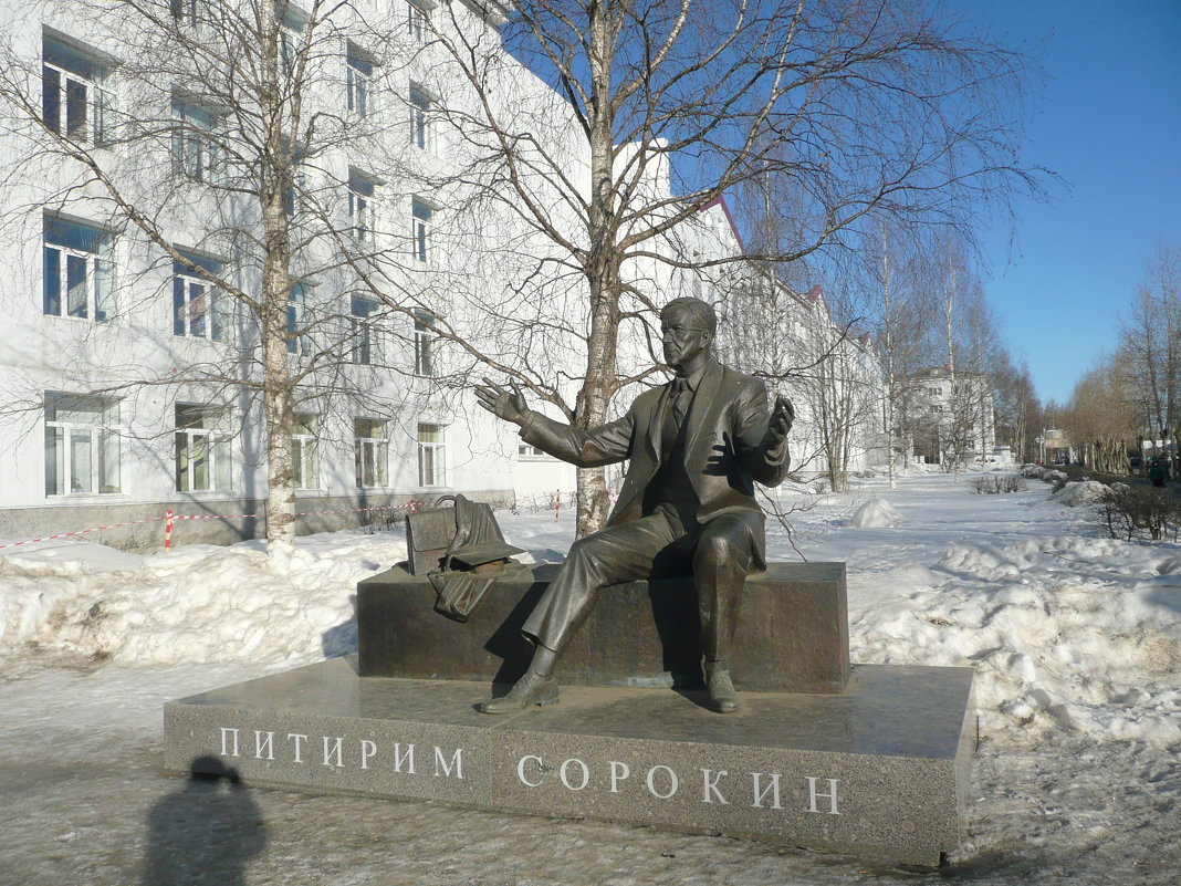 Памятник П.Сорокину - Виктор 